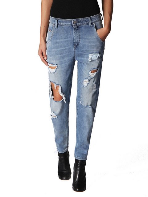 Diesel Boyfriend-Jeans Diesel Fayza EVO 084NU Damen Jeans Hose Boyfriend günstig online kaufen