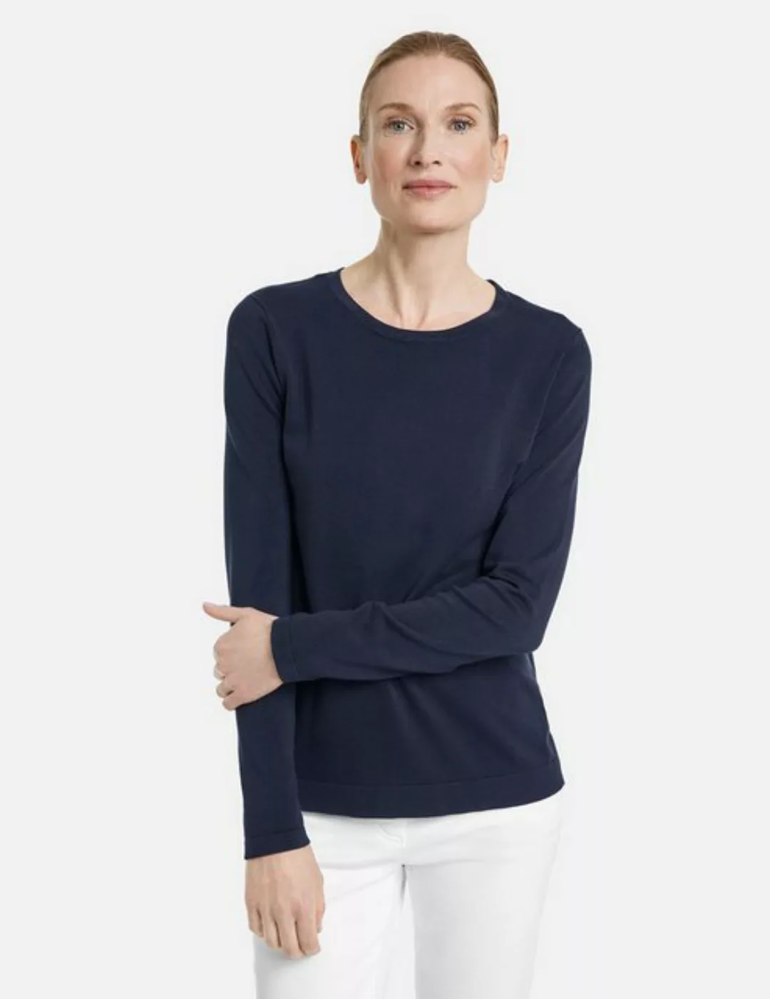 GERRY WEBER Rundhalspullover Softer Pullover aus Feinstrick günstig online kaufen