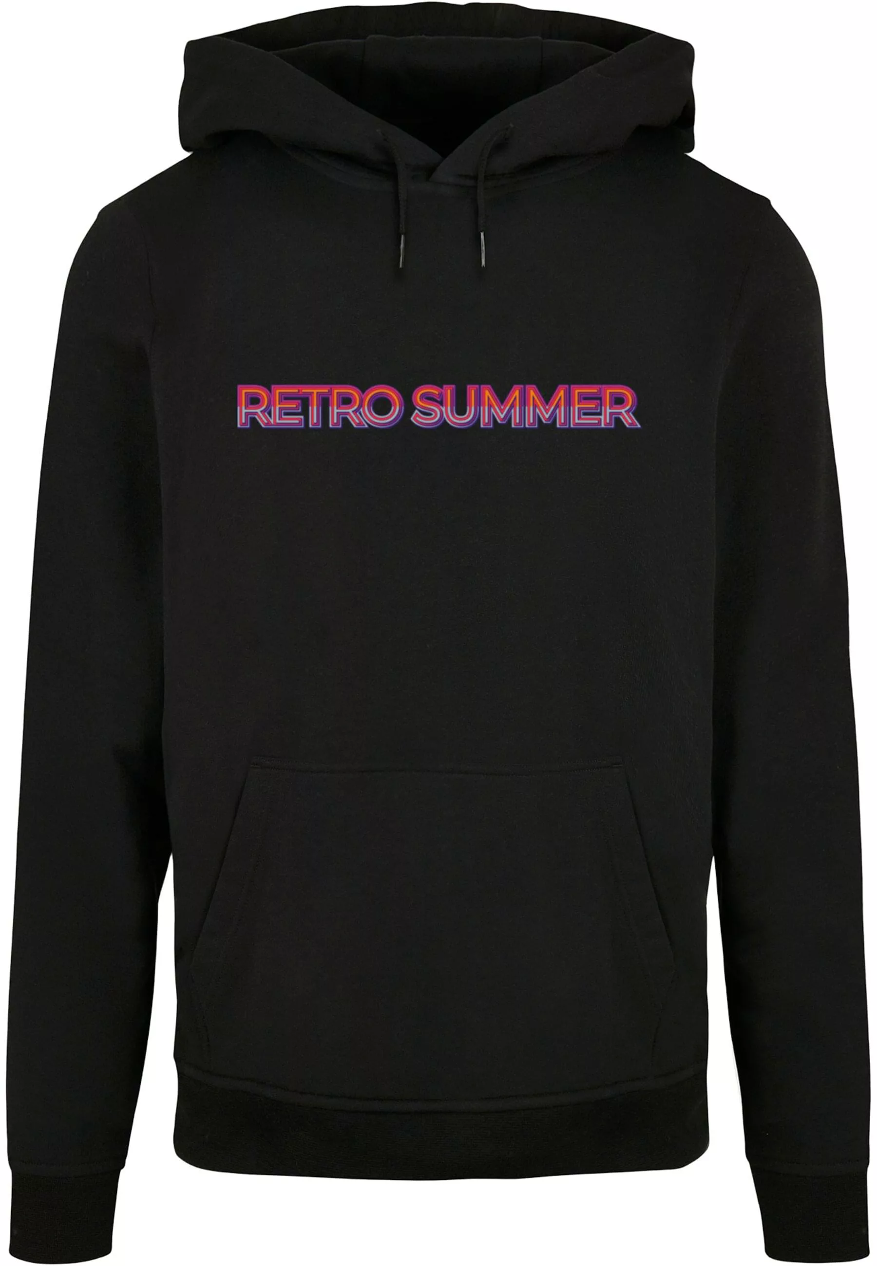 Merchcode Kapuzensweatshirt "Merchcode Herren Summer - Retro Basic Hoody" günstig online kaufen