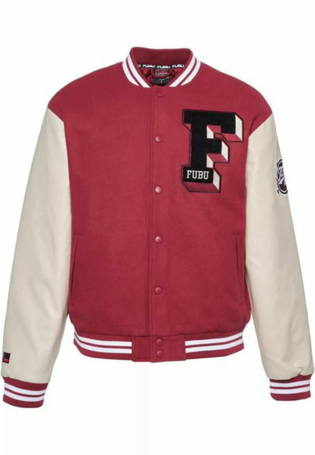 Fubu Bomberjacke Fubu Herren FM233-009-1 FUBU College Varsity Jacket (1-St) günstig online kaufen