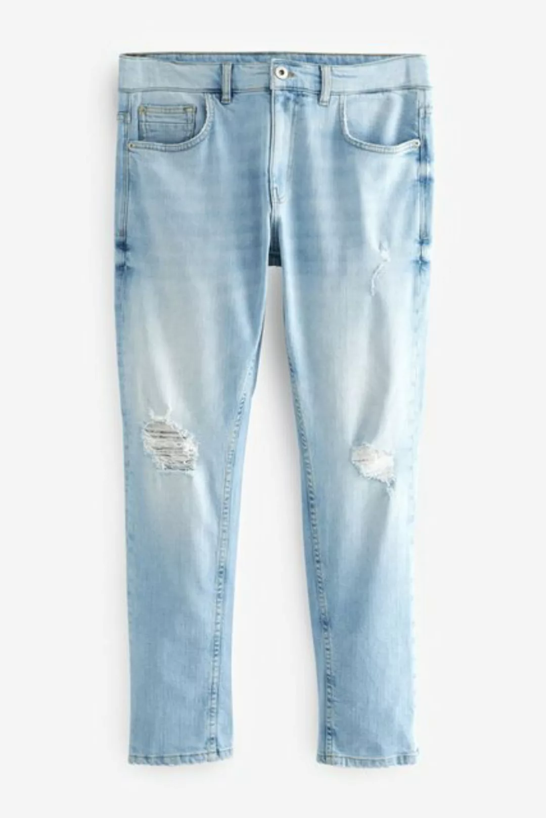 Next Skinny-fit-Jeans Jeansrock mit Rissen - Skinny Fit (1-tlg) günstig online kaufen