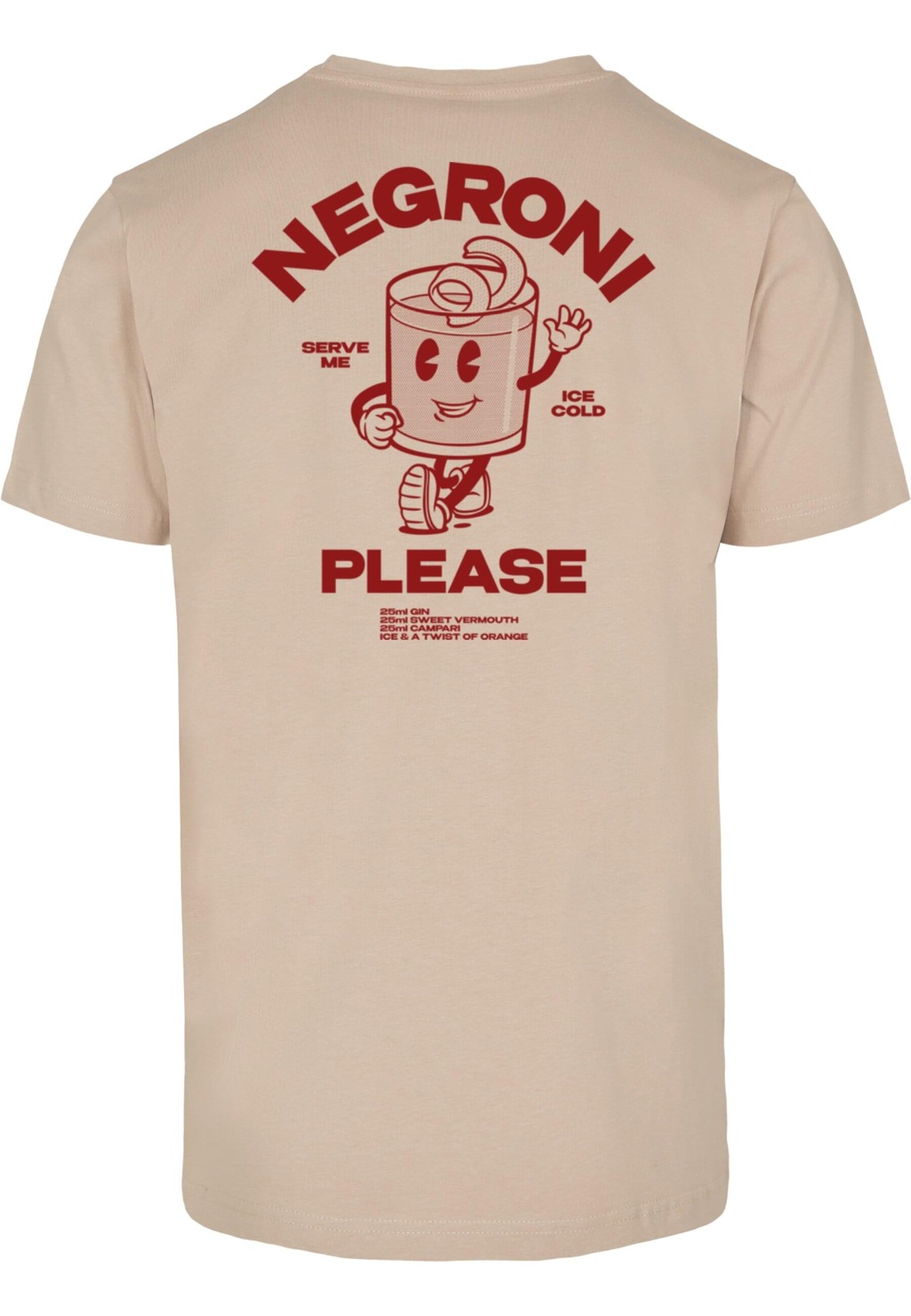 MisterTee T-Shirt "MisterTee Negroni Please Tee" günstig online kaufen