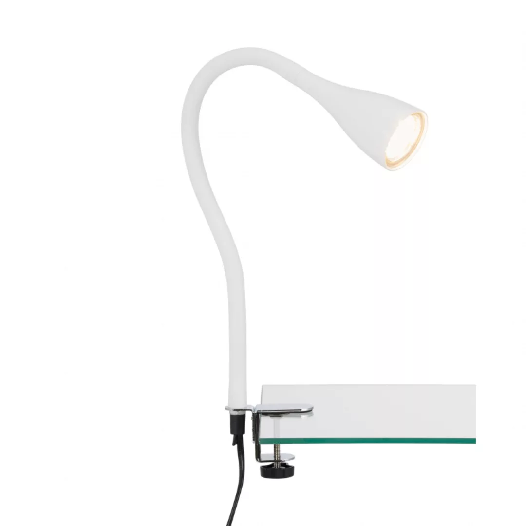 Briloner LED-Klemmleuchte Weiß günstig online kaufen