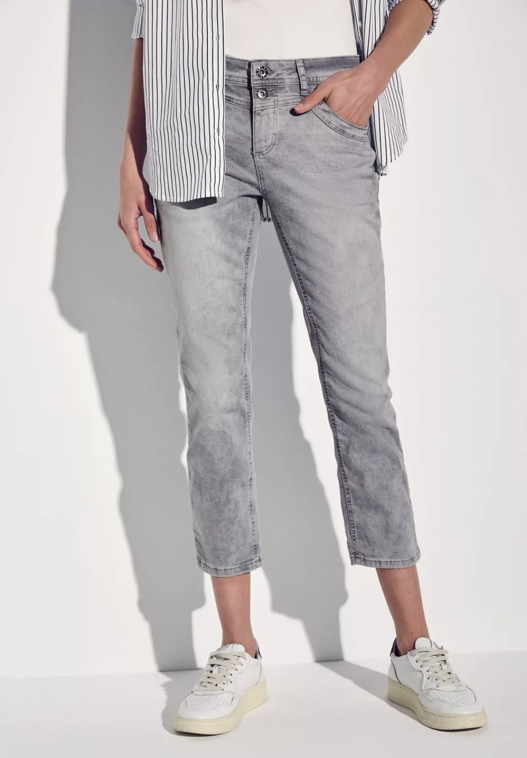 STREET ONE Comfort-fit-Jeans, Middle Waist günstig online kaufen