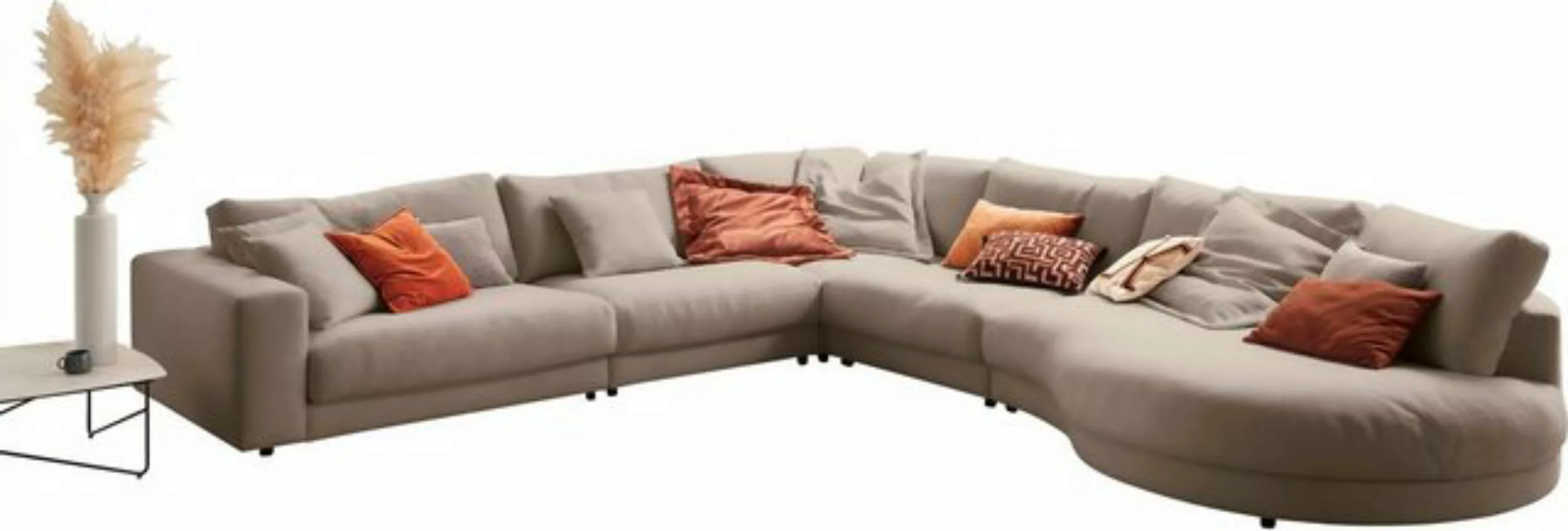 3C Candy Ecksofa "Enisa II, bequem und komfortabel, Mega Familiensofa, L-Fo günstig online kaufen