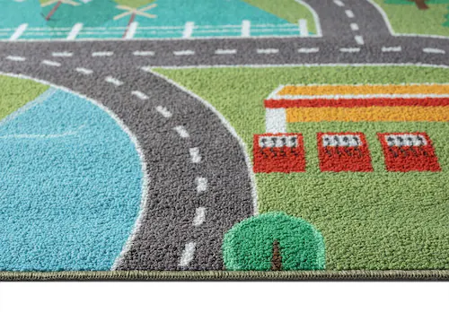 the carpet Teppich »Happy Life round«, rund, Life Kinderzimmer Teppich Spie günstig online kaufen