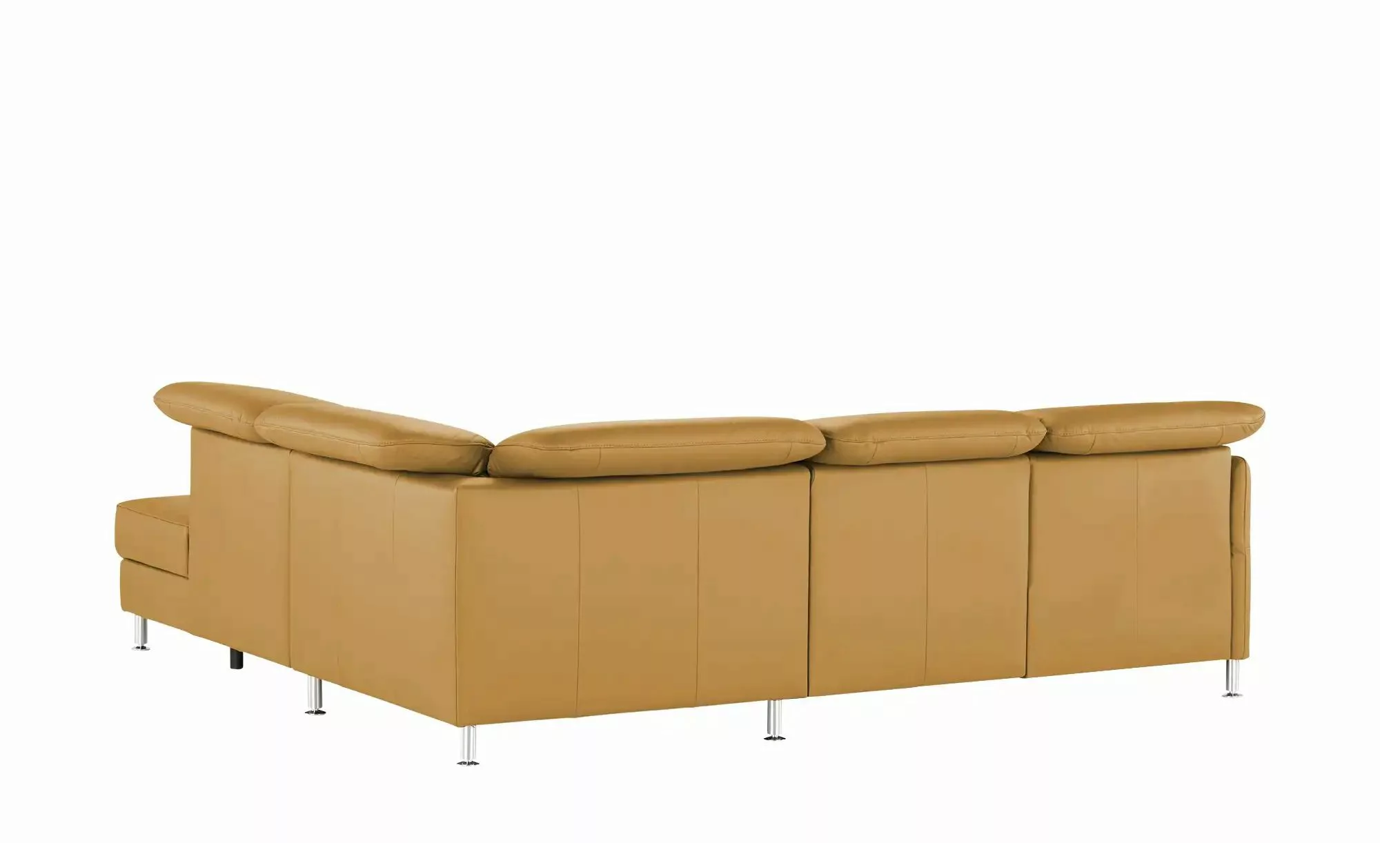 meinSofa Leder-Ecksofa  Leon ¦ gelb ¦ Maße (cm): B: 259 H: 83 T: 236 Polste günstig online kaufen