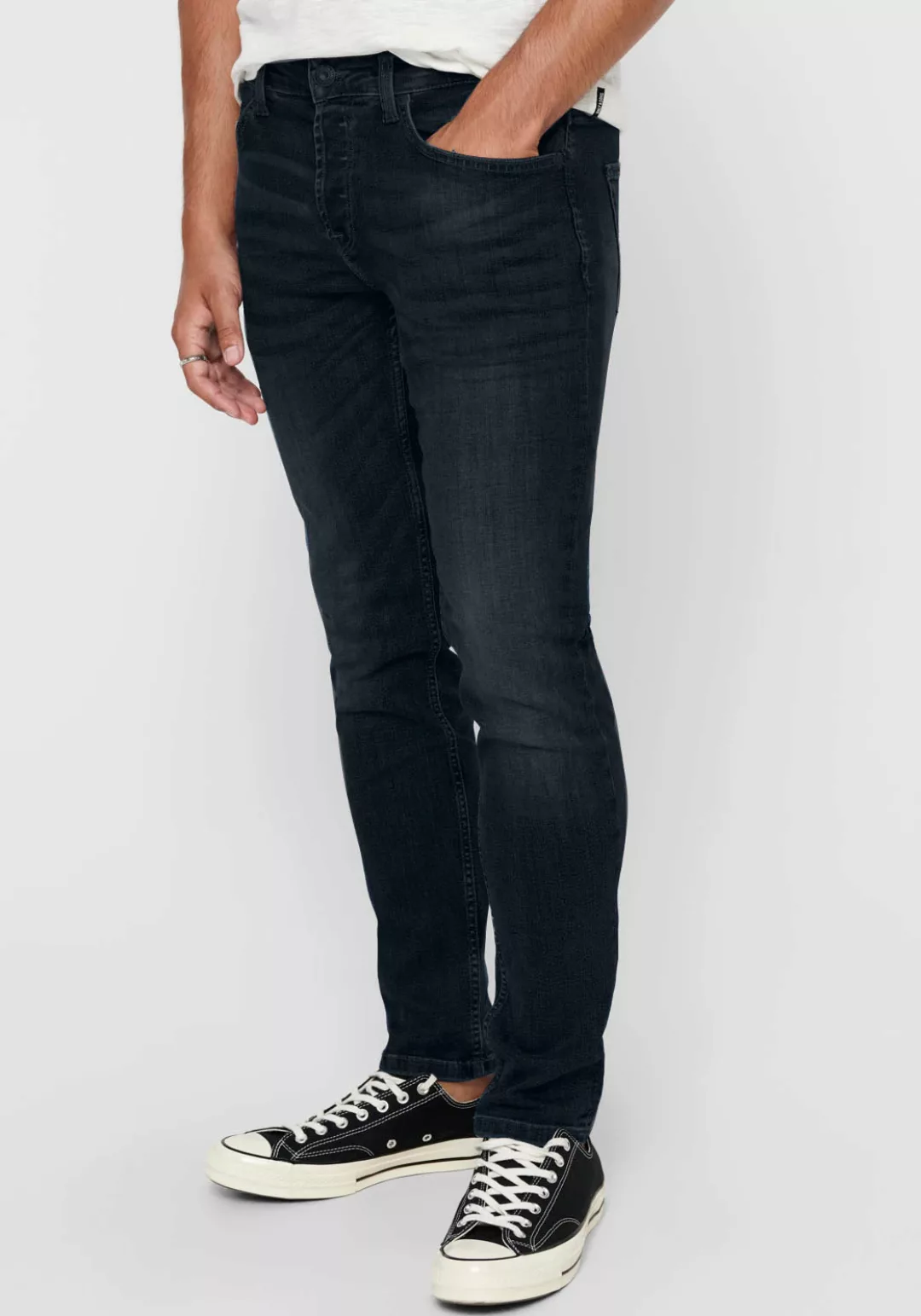 ONLY & SONS Slim-fit-Jeans ONSWEFT REG. D. GREY 6458 JEANS VD günstig online kaufen