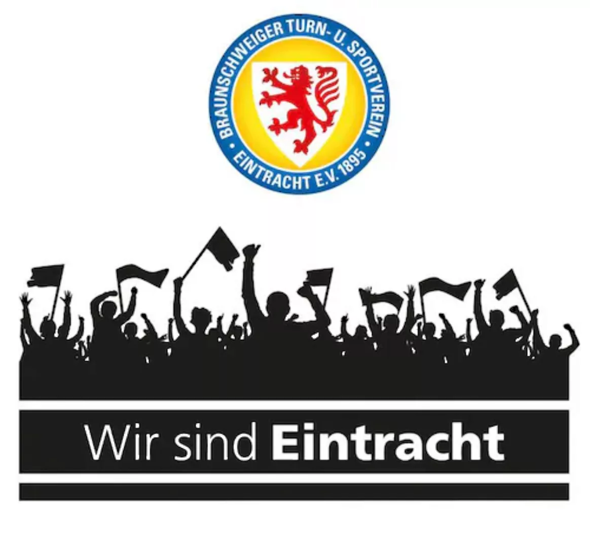 Wall-Art Wandtattoo "Eintracht Braunschweig Fans Logo", (1 St.) günstig online kaufen