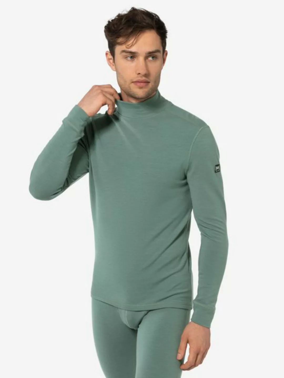 SUPER.NATURAL Langarmshirt für Herren, Merino HOT 6 PACK TURTLENECK extra W günstig online kaufen