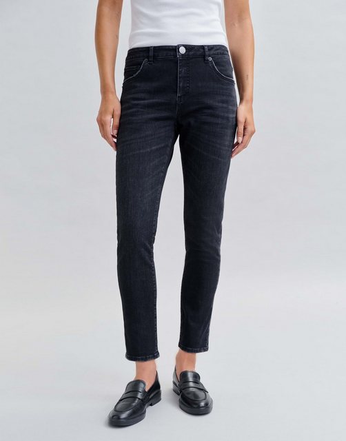 OPUS Gerade Jeans Evita deep black washed günstig online kaufen