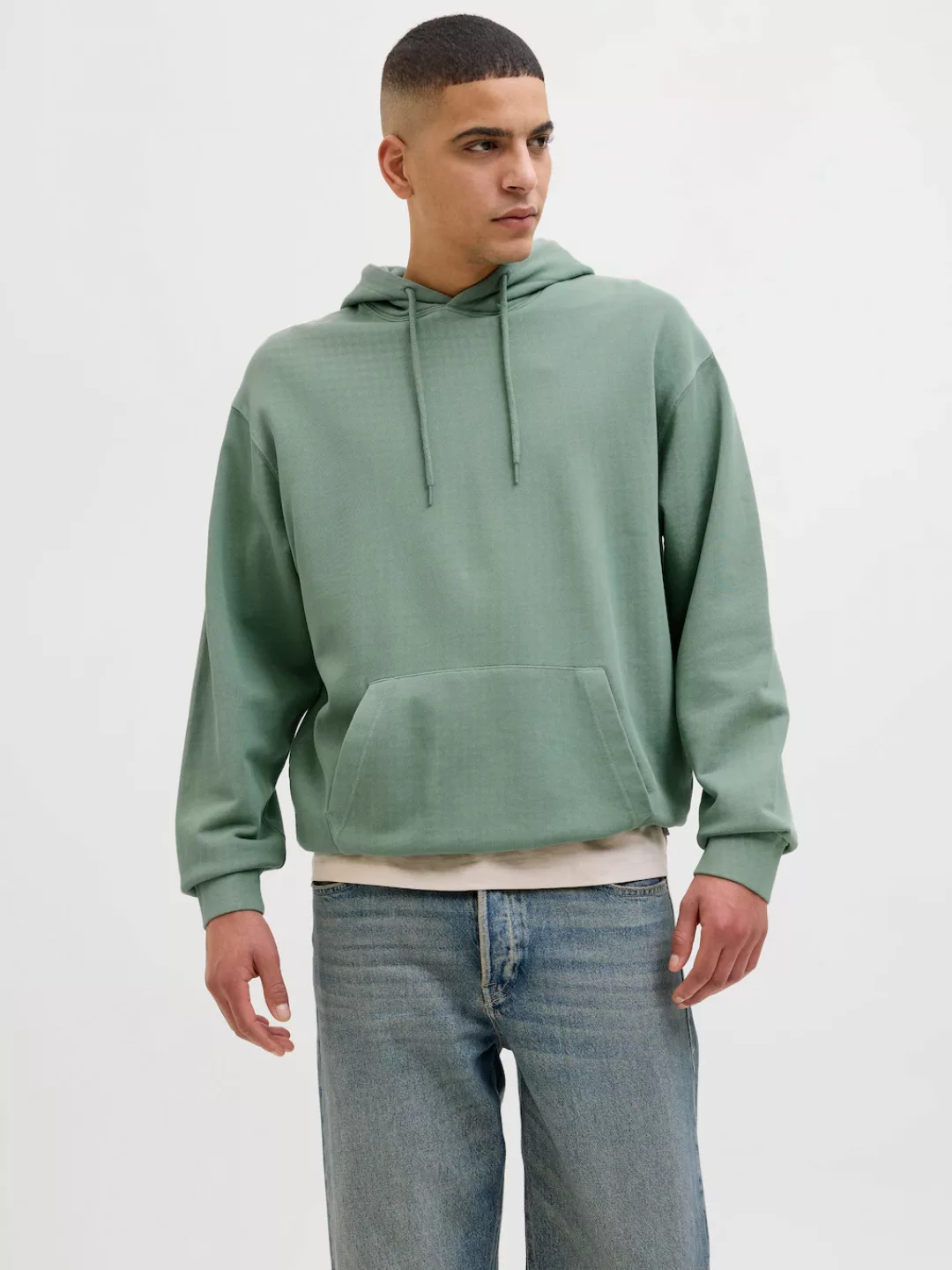 Jack & Jones Kapuzensweatshirt "JJECHARGE FADED SWEAT HOOD NOOS", mit Kapuz günstig online kaufen