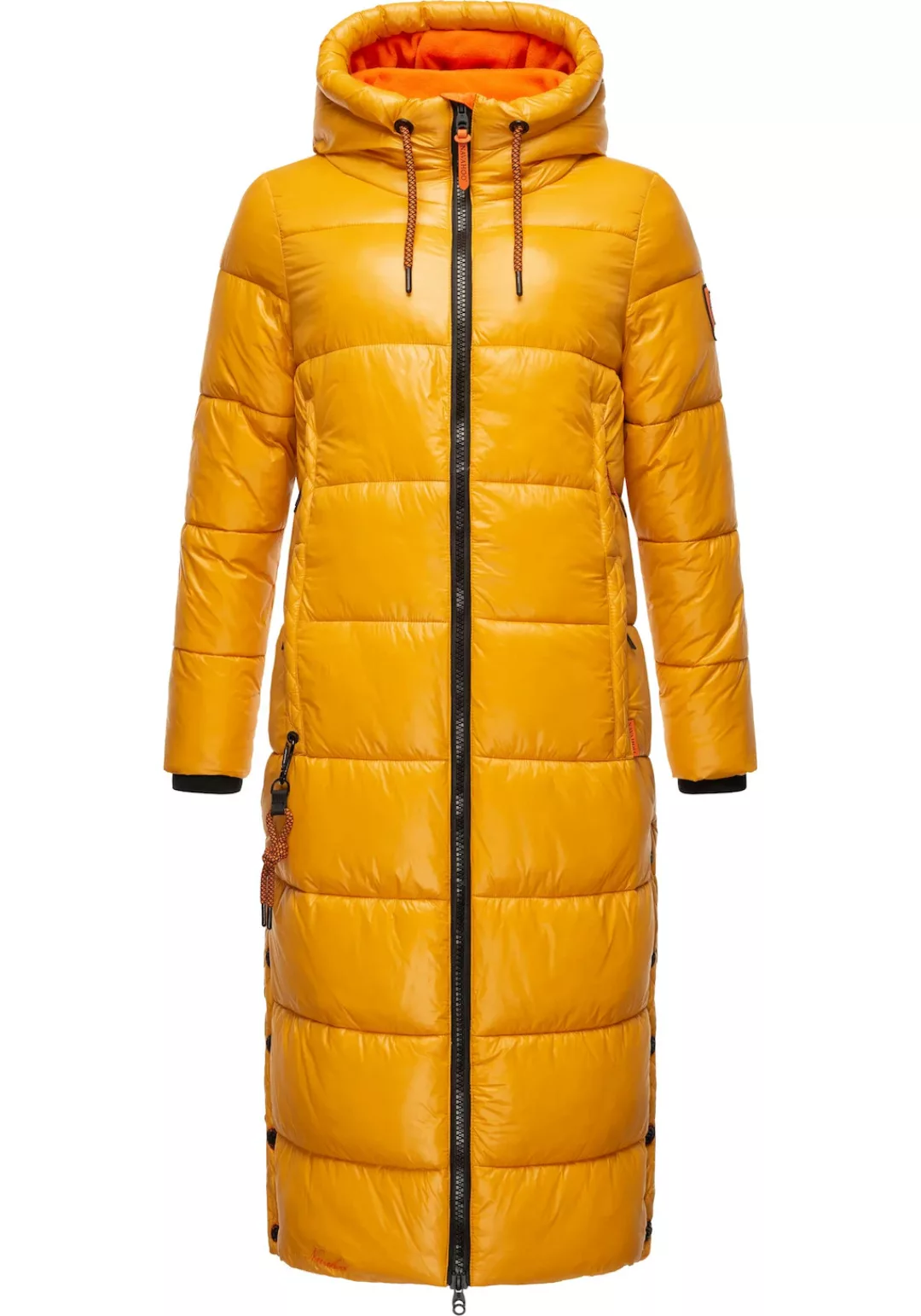 Navahoo Steppmantel "Schmuseengel", warm gefütterte Winter Steppjacke mit K günstig online kaufen