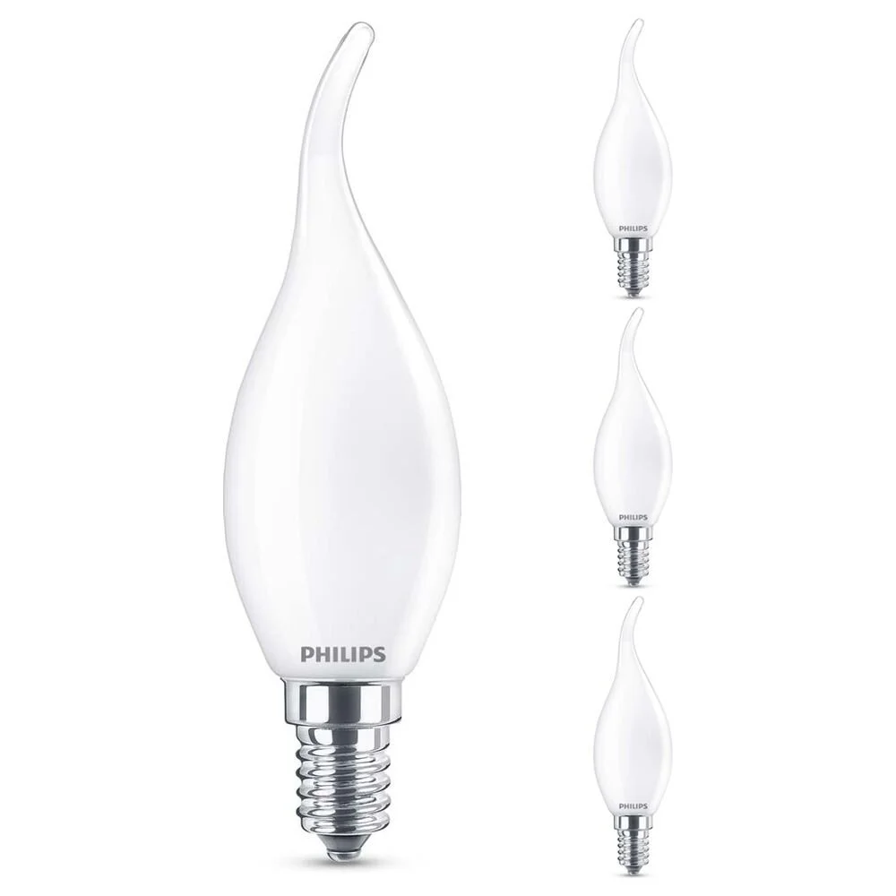 Philips LED Lampe ersetzt 25W, E14 Windstoßkerze B35, weiß, warmweiß, 250 L günstig online kaufen