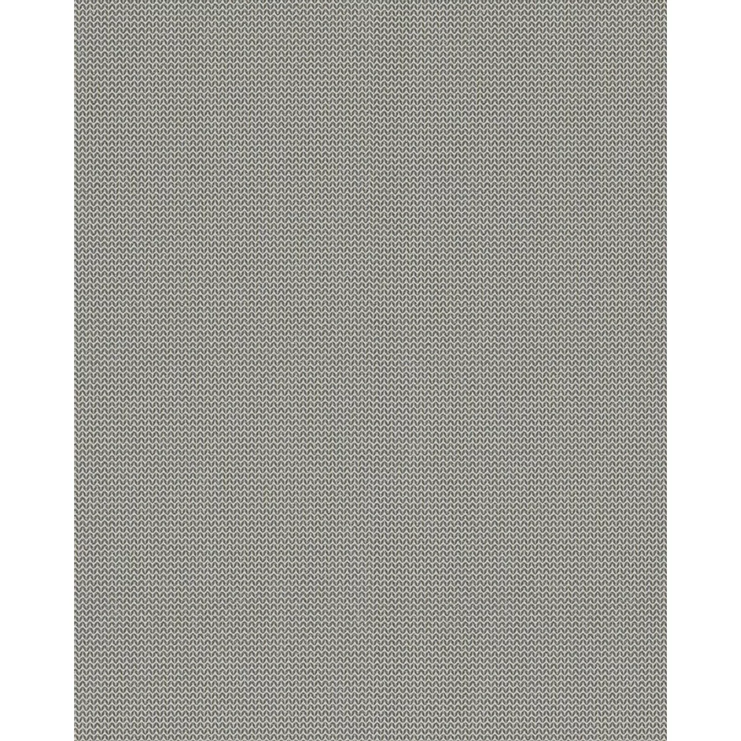 Marburg Vliestapete Grafisch Strickmuster Greige-Platin 10,05 m x 0,53 m FS günstig online kaufen