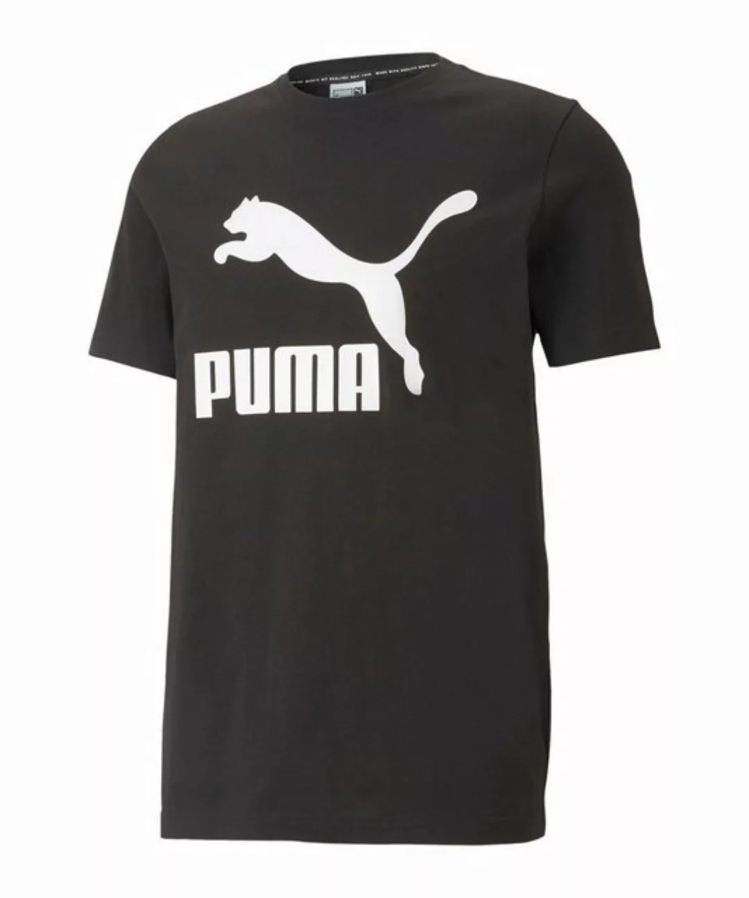 PUMA T-Shirt PUMA Classic Logo T-Shirt Baumwolle günstig online kaufen