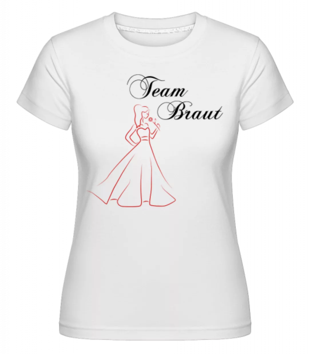 Team Braut Icon Rot · Shirtinator Frauen T-Shirt günstig online kaufen