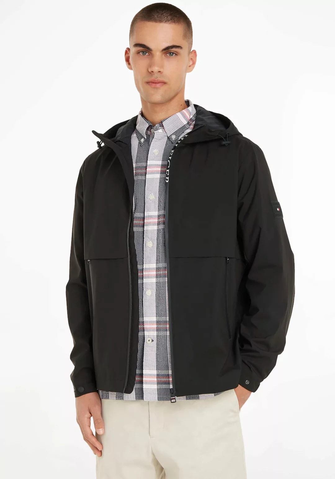 Tommy Hilfiger Windbreaker "TH PROTECT SAIL HOODED JACKET", mit Kapuze, mit günstig online kaufen