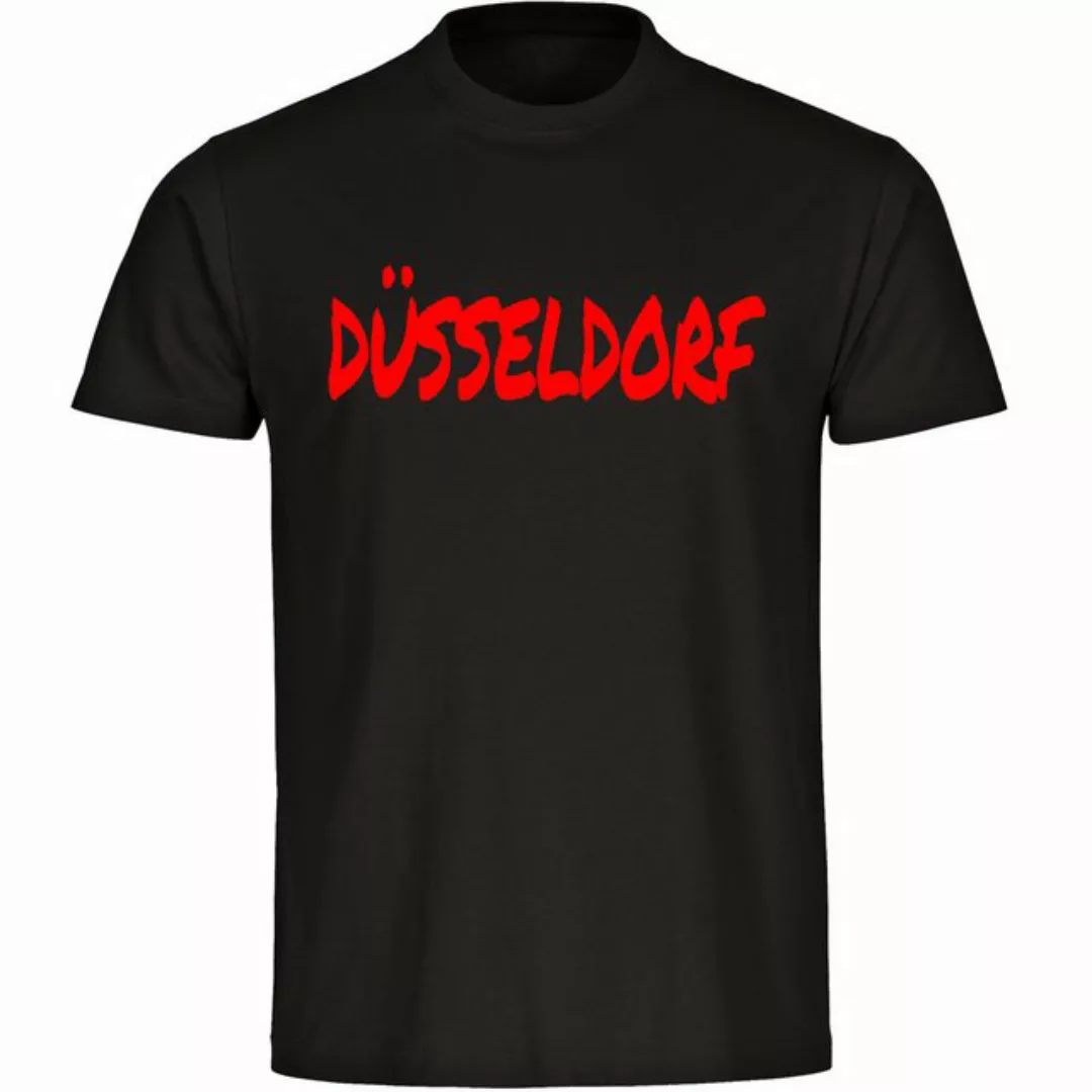 multifanshop T-Shirt Herren Düsseldorf - Textmarker - Männer günstig online kaufen