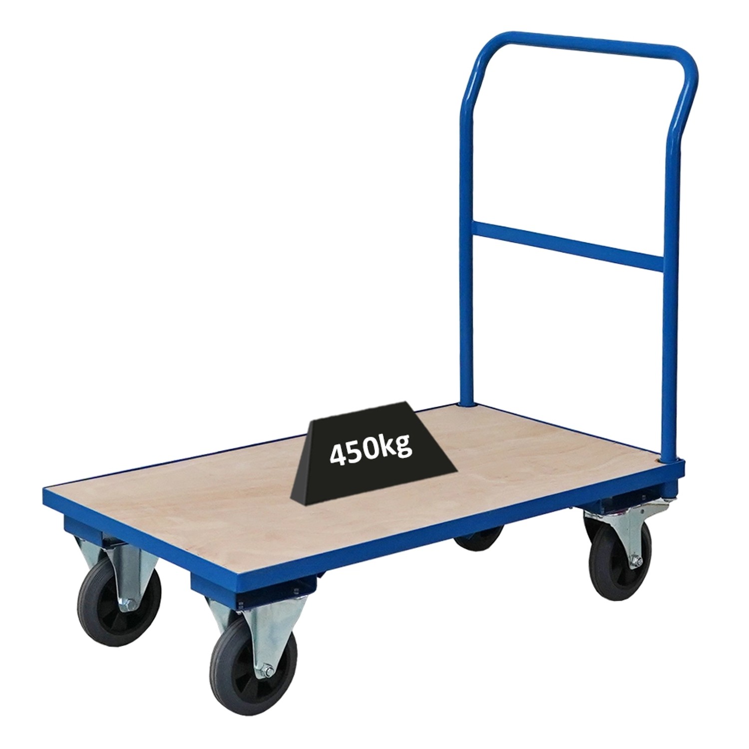 PROREGAL Profi Plattformwagen HxBxT 102 x 60 x 98 cm Traglast 450 kg Lichtb günstig online kaufen