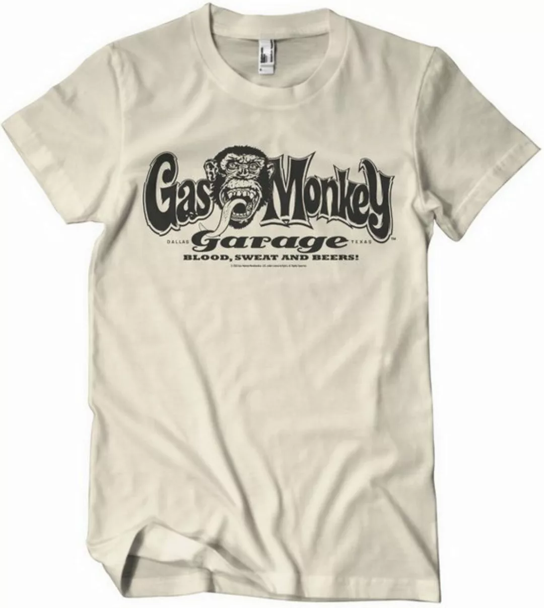 Gas Monkey Garage T-Shirt Logo T-Shirt günstig online kaufen