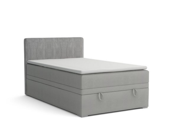 Deine Möbel 24 Boxspringbett DAGA MINI Boxbett Polsterbett Kompletbett Velo günstig online kaufen