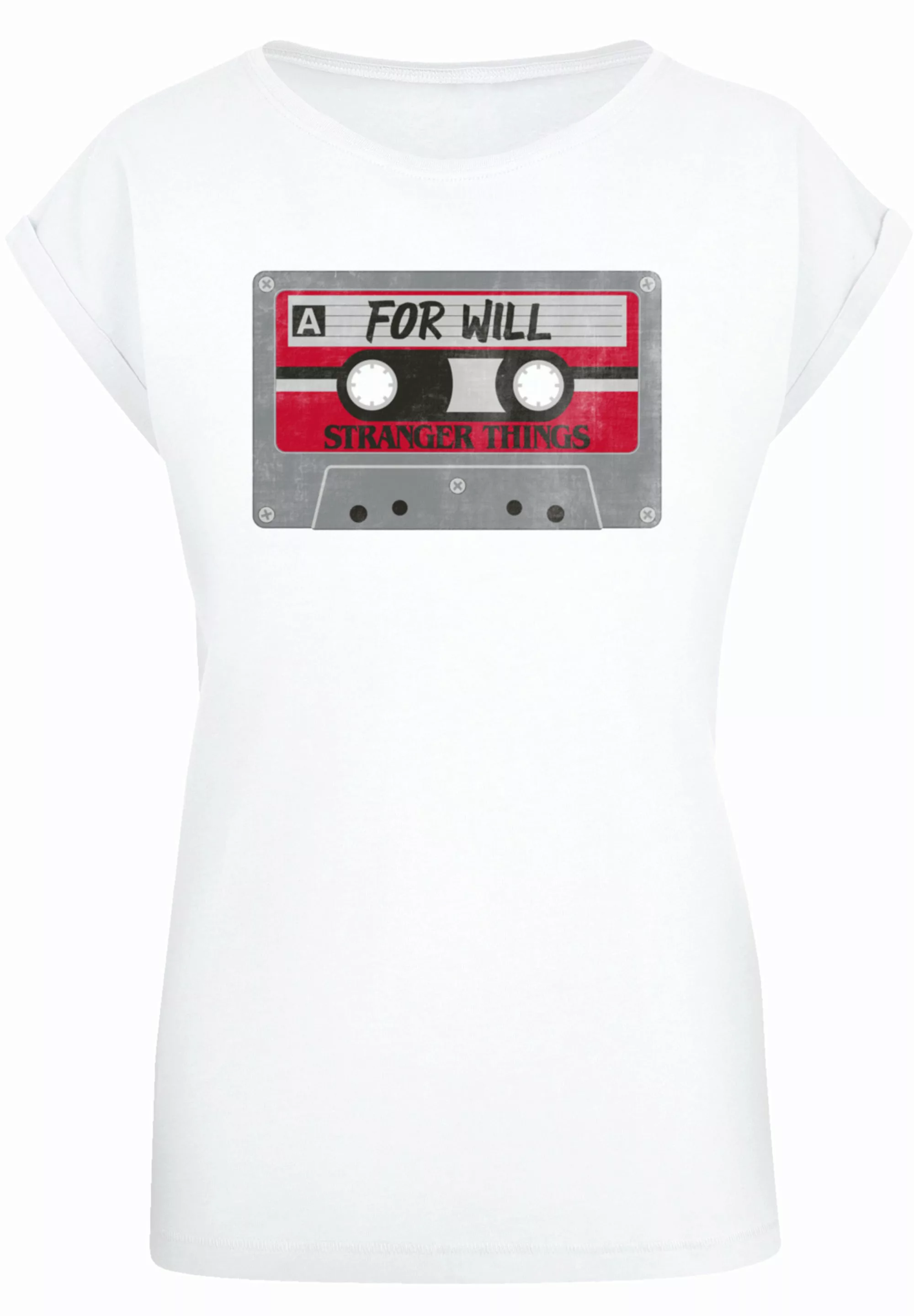 F4NT4STIC T-Shirt "Stranger Things Cassette For Will", Premium Qualität günstig online kaufen