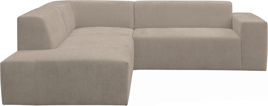 INOSIGN Ecksofa "Zeus-M", Curvy Trend Wohnlandschaft mit urbaner Optik günstig online kaufen