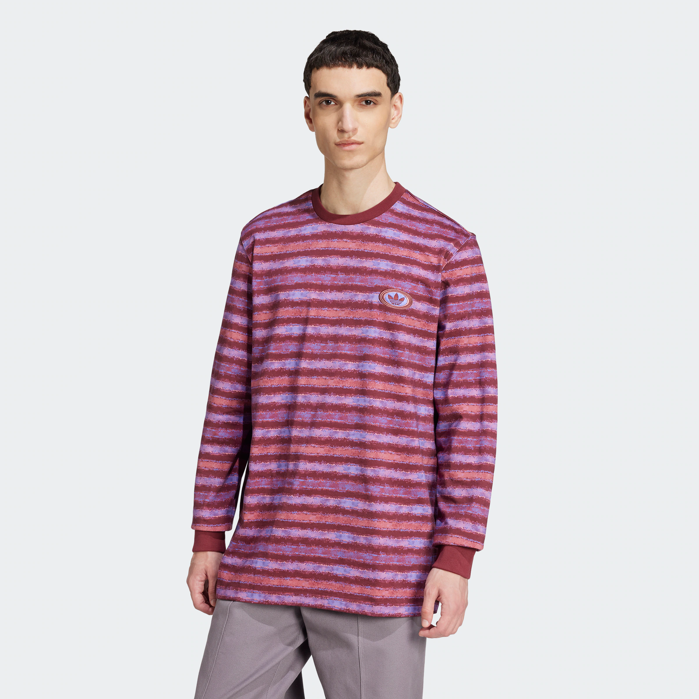 adidas Originals Langarmshirt "LS STRIPE TEE" günstig online kaufen