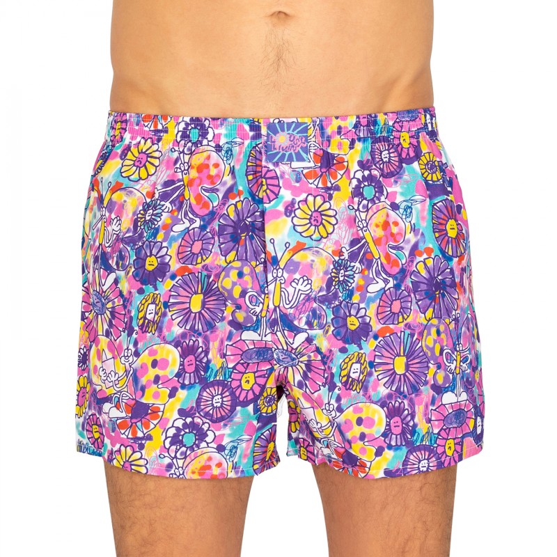 Lousy Livin Boxershorts Violett mit Motiv günstig online kaufen