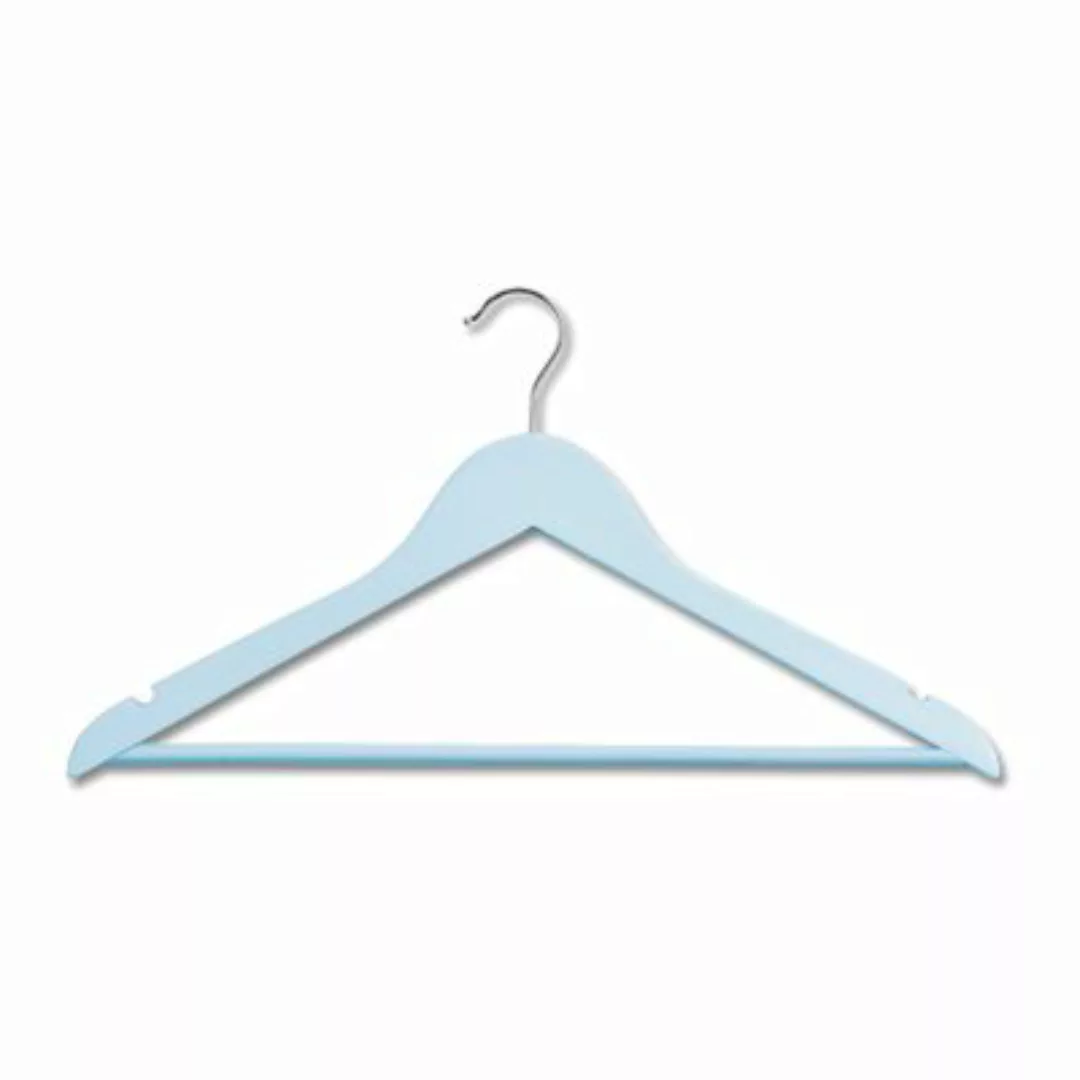 HTI-Living Kleiderbügel-Set 3-teilig Color hellblau günstig online kaufen