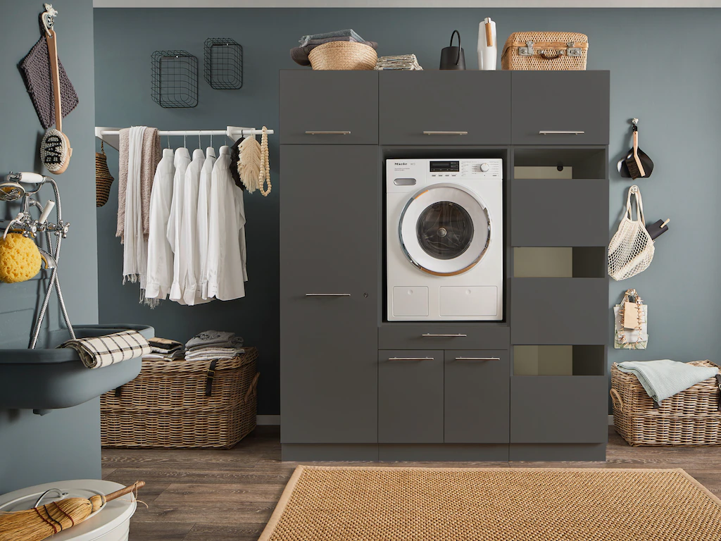Laundreezy Mehrzweckschrank-Set "LAUNDREEZY LDSK9", Breite 167,5 cm günstig online kaufen