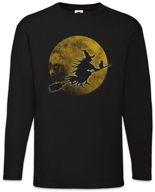 Urban Backwoods Langarmshirt Witch Moon Langarm T-Shirt Hexe Mond Hexen Bes günstig online kaufen