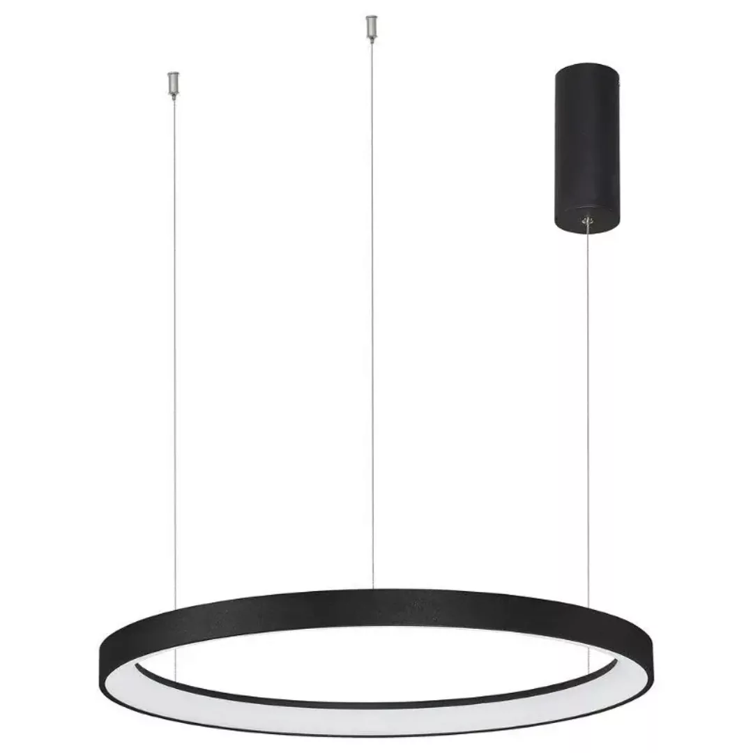 LED Pendelleuchte Pertino in Schwarz 48W 2880lm günstig online kaufen