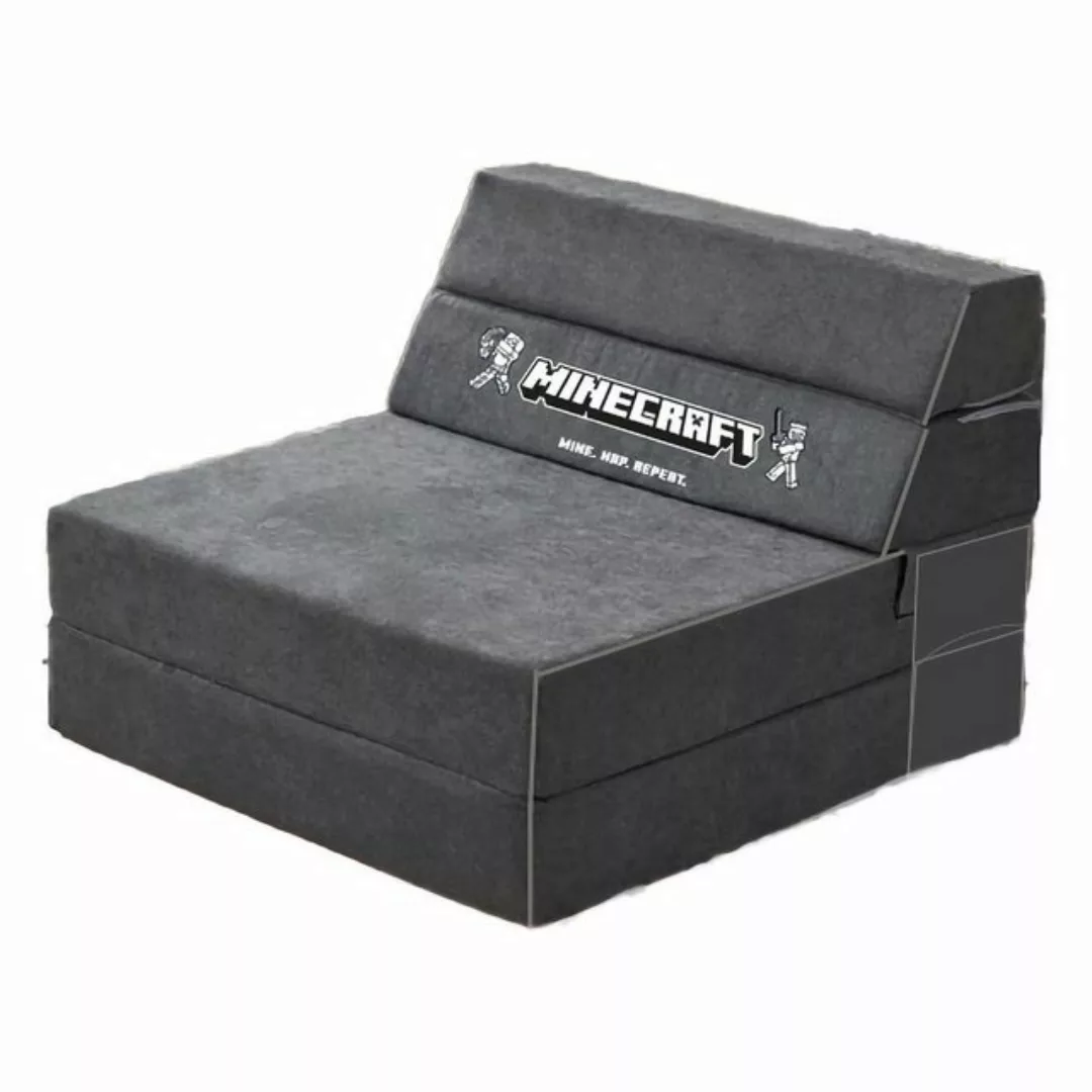 Minecraft Schlafsofa mit Bettfunktion - Klappsofa - Praktische Couch zum Au günstig online kaufen