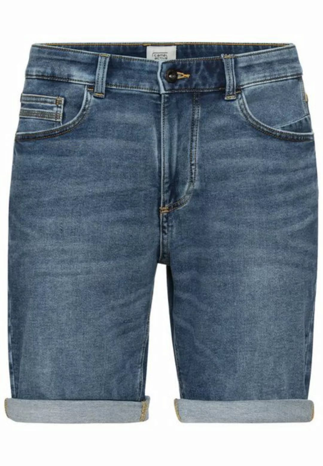 camel active Jeansshorts mit Markenlabel günstig online kaufen