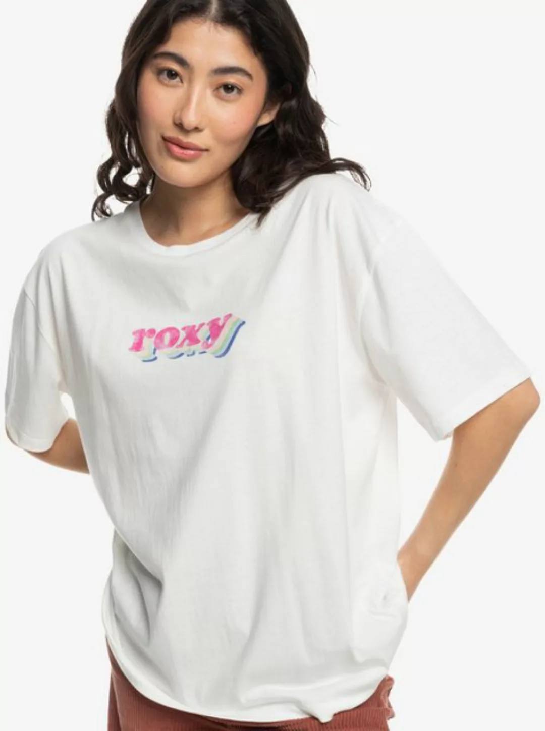 Roxy Print-Shirt Sand Under The Sky - Übergroßes T-Shirt für Frauen günstig online kaufen