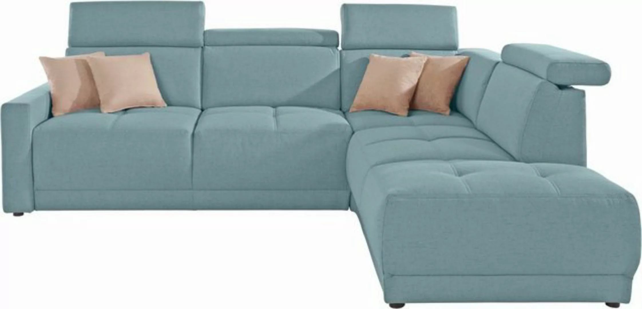 DOMO collection Ecksofa "Ava L-Form", mit Ottomane, Federkern wahlweise mit günstig online kaufen