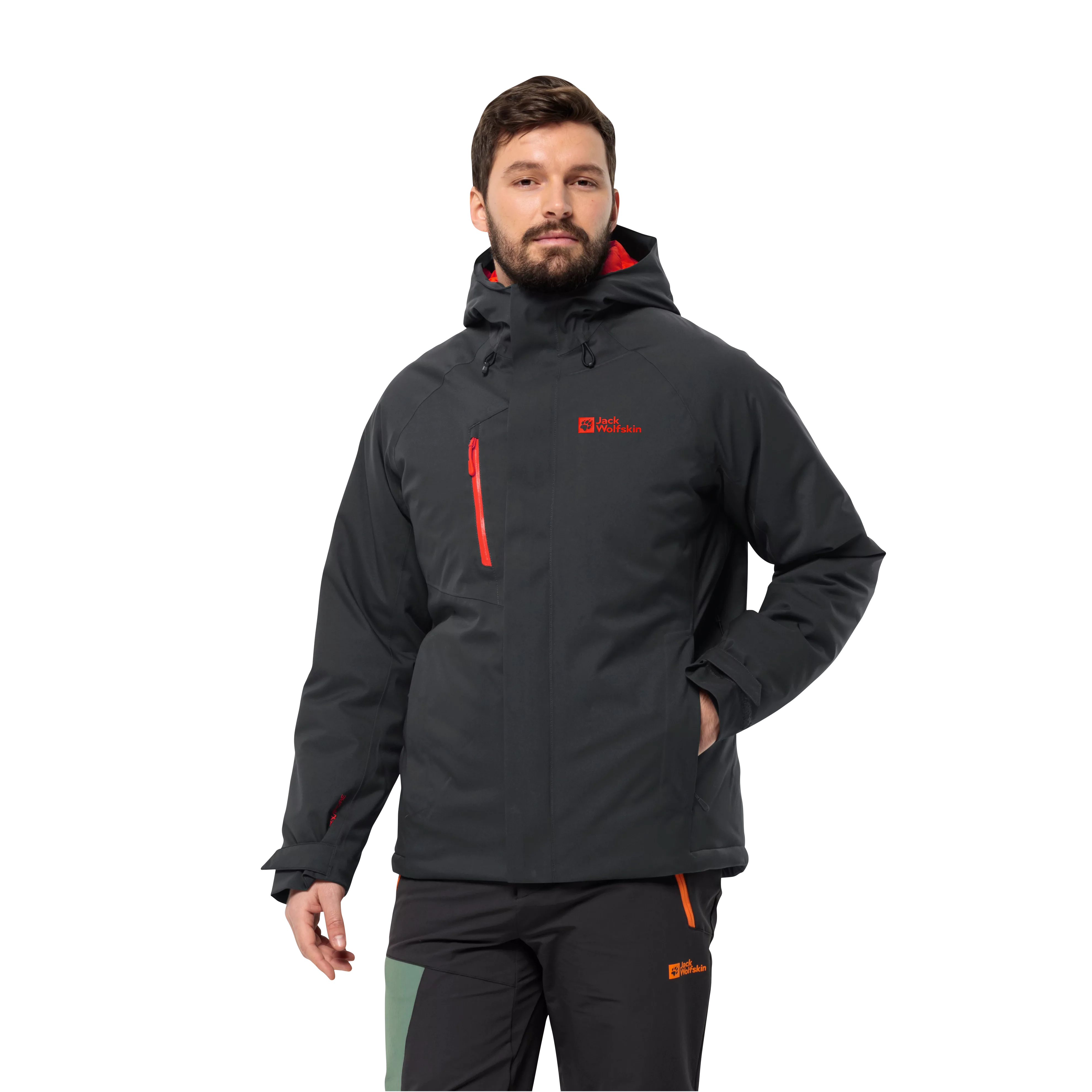 Jack Wolfskin Funktionsjacke "TROPOSPHERE INS JKT M", mit Kapuze, aus unemp günstig online kaufen