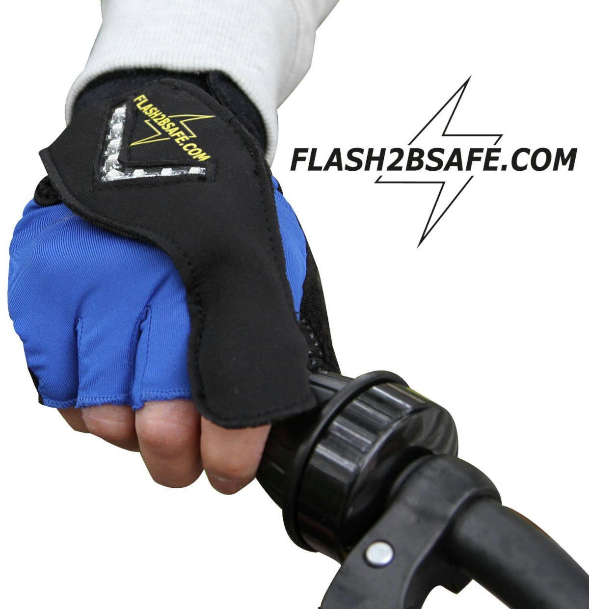 flash2besafe Fahrradhandschuhe Flash2besafe Der Original Hand-Blinker günstig online kaufen