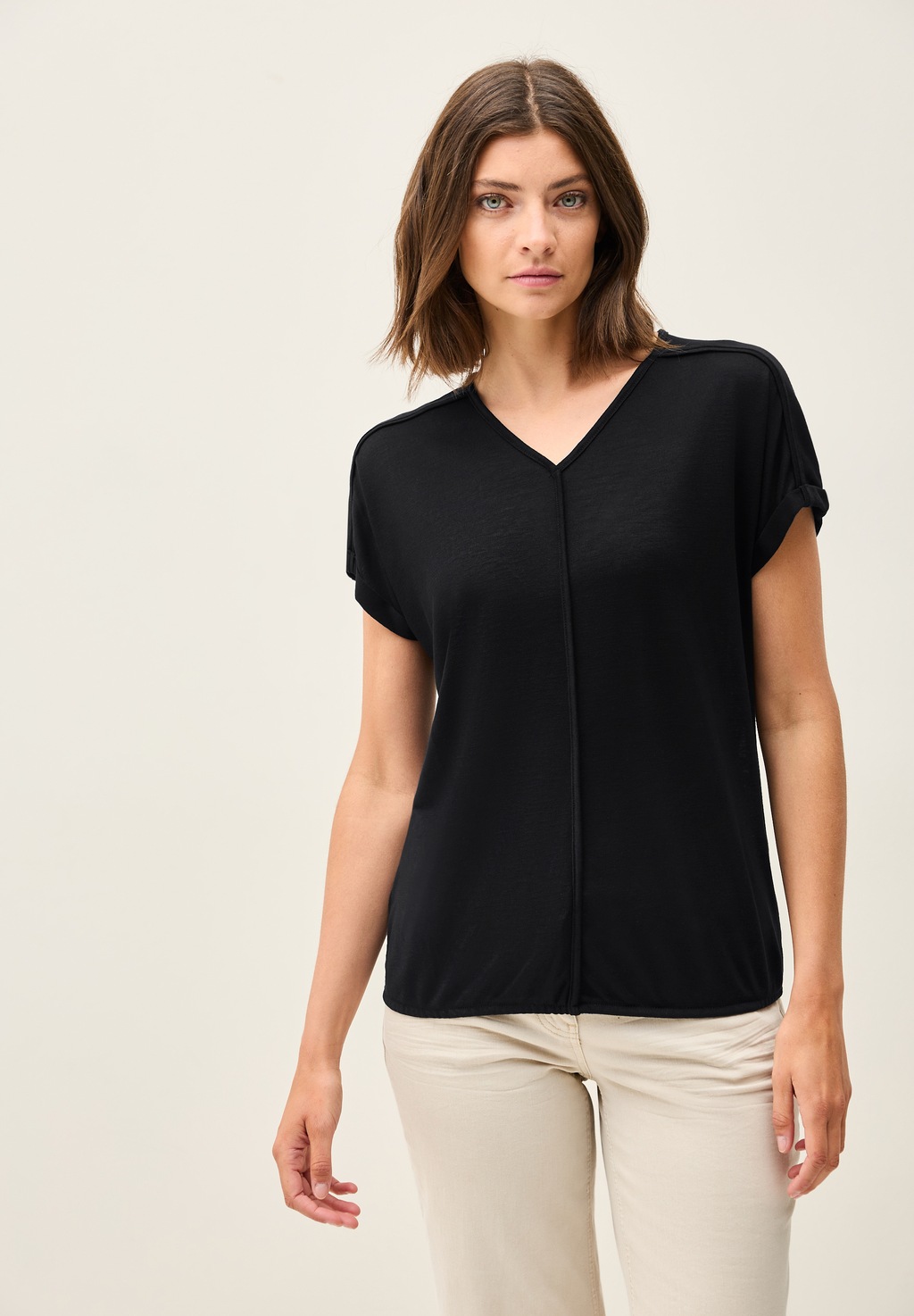 Cecil T-Shirt, 2in1 Optik günstig online kaufen