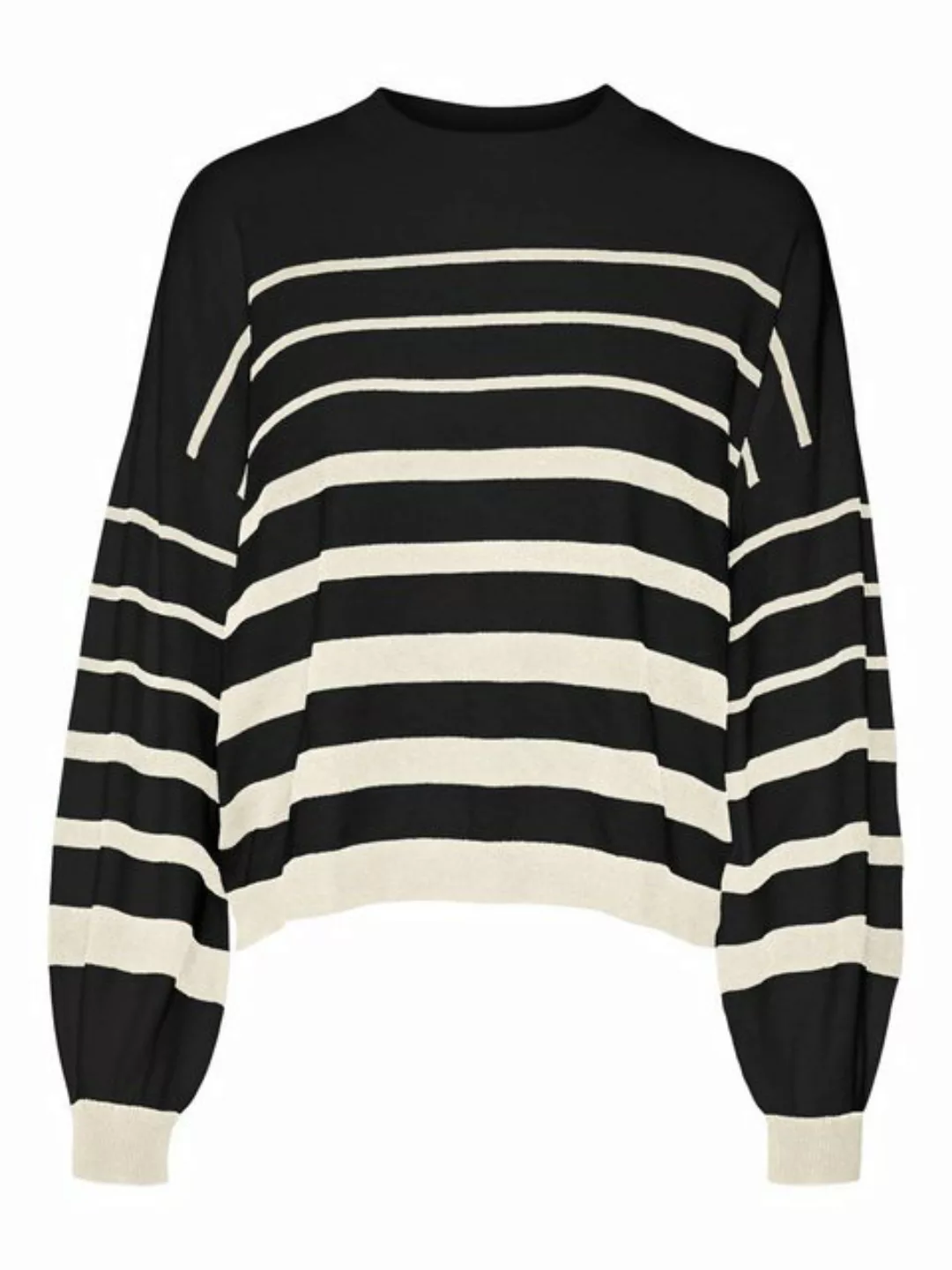 Vero Moda Strickpullover VMRAIN LS O-NECK PULLOVER ENT günstig online kaufen