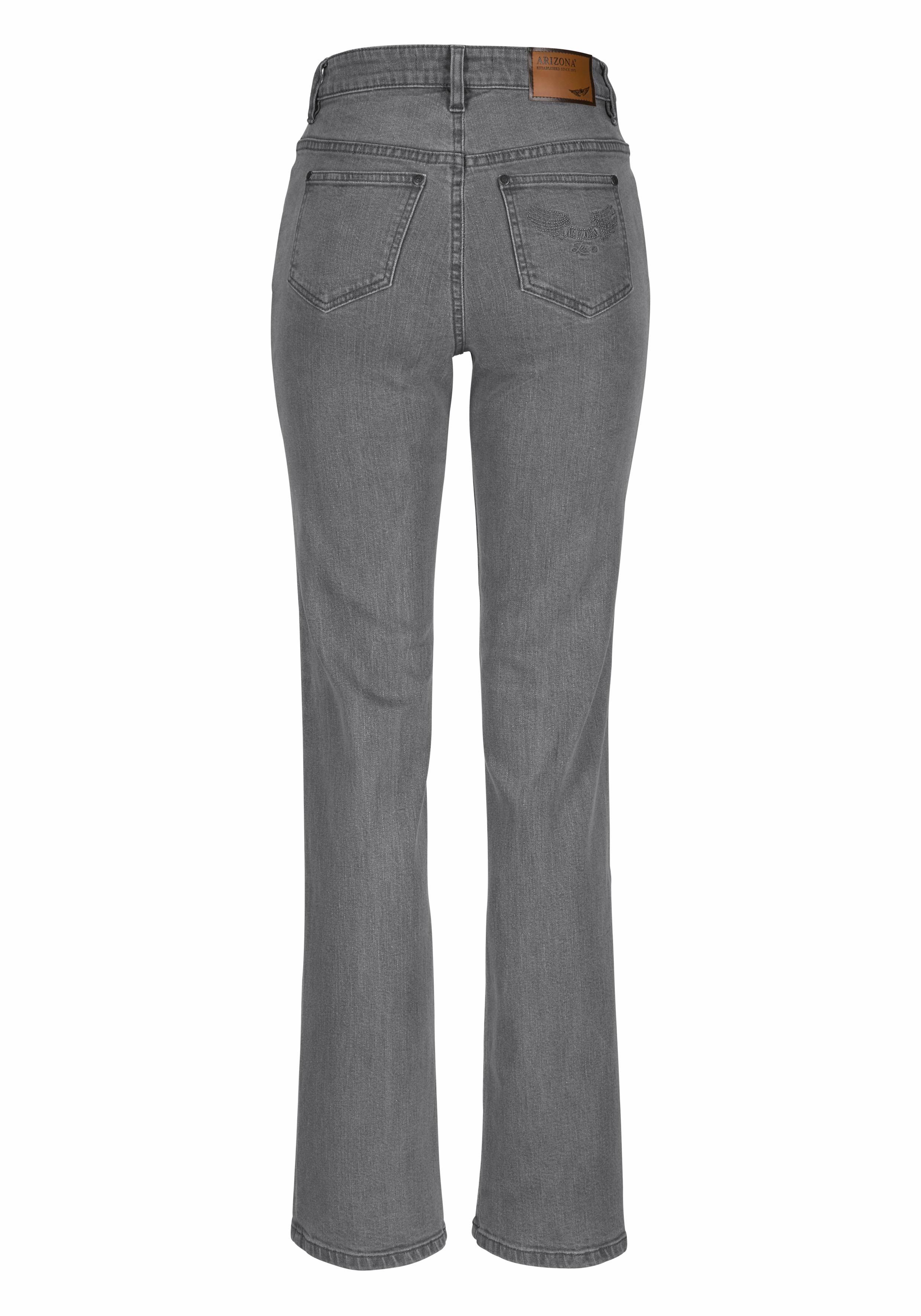 Arizona Bootcut-Jeans Comfort-Fit High Waist günstig online kaufen