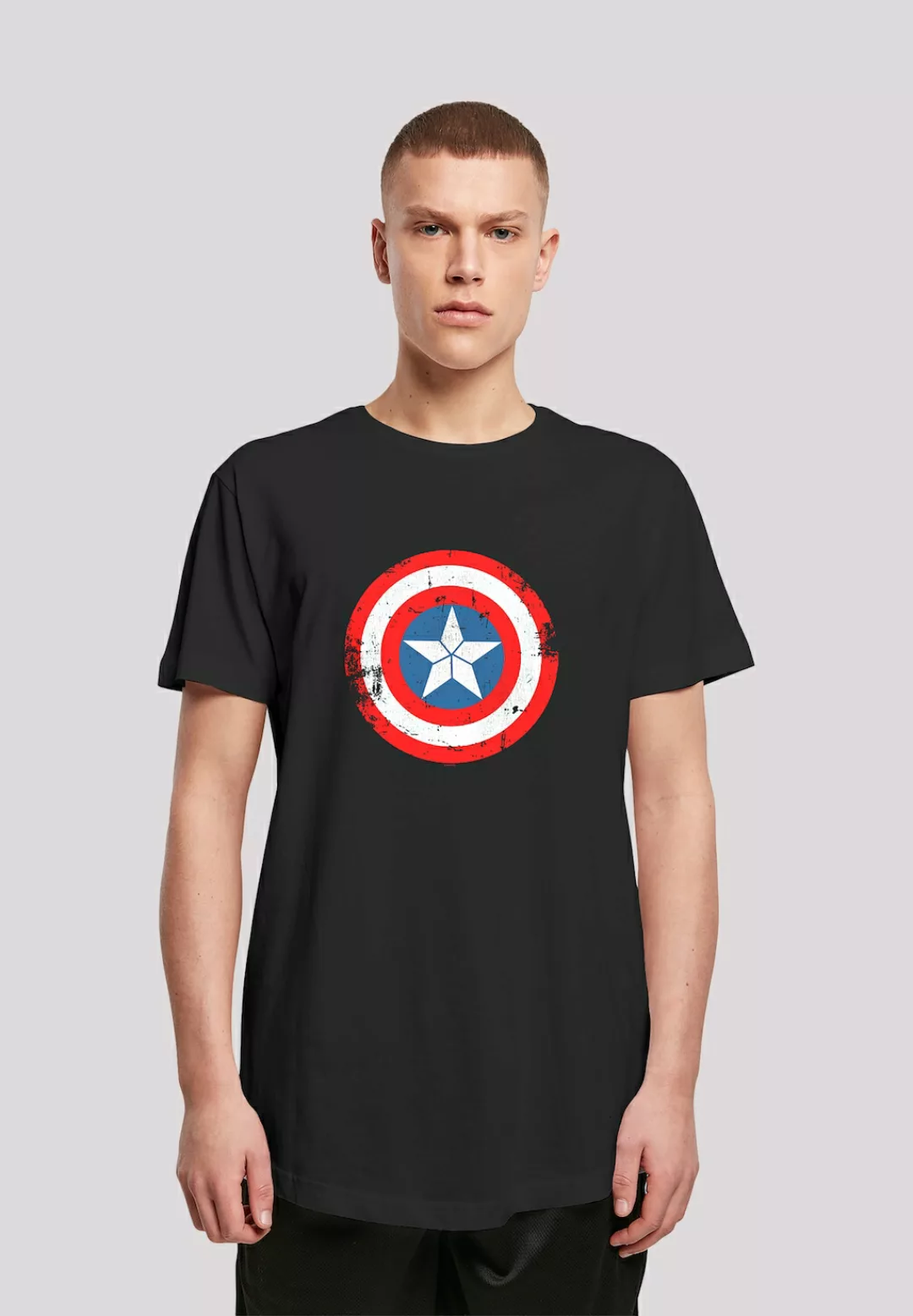 F4NT4STIC T-Shirt "Marvel Captain America Civil War Schild", Print günstig online kaufen