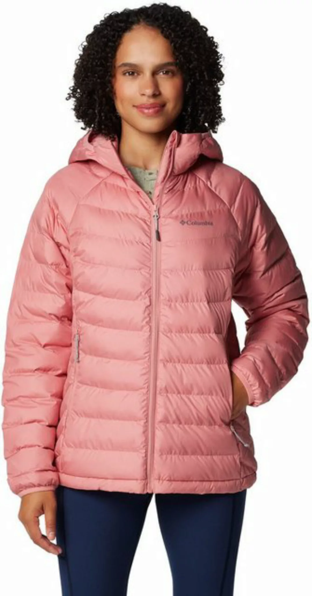 Columbia Outdoorjacke Powder Lite II Hooded Jacket PINK AGAVE günstig online kaufen