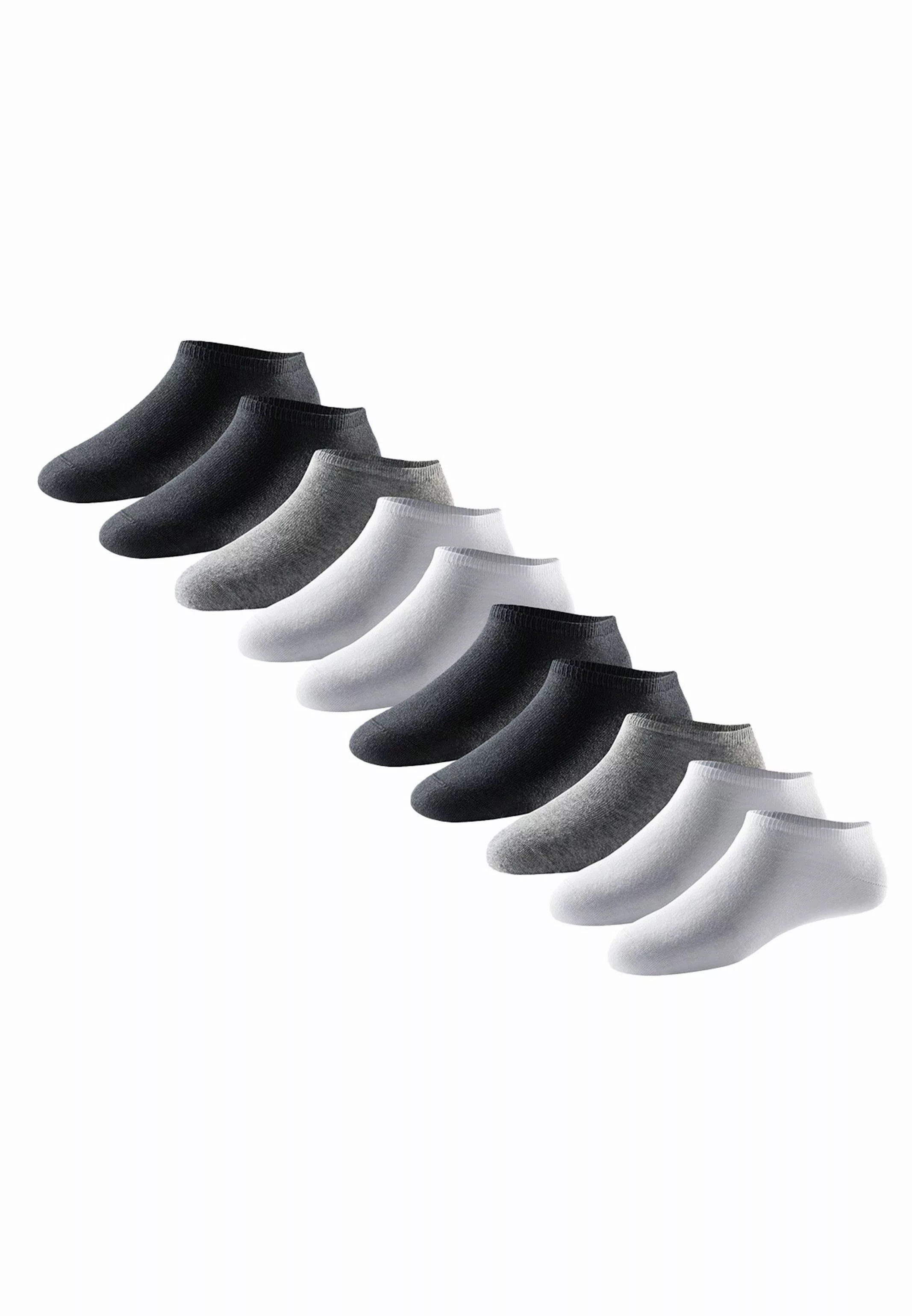 Schiesser Sneakersocken 10er Pack Bluebird (Spar-Set, günstig online kaufen