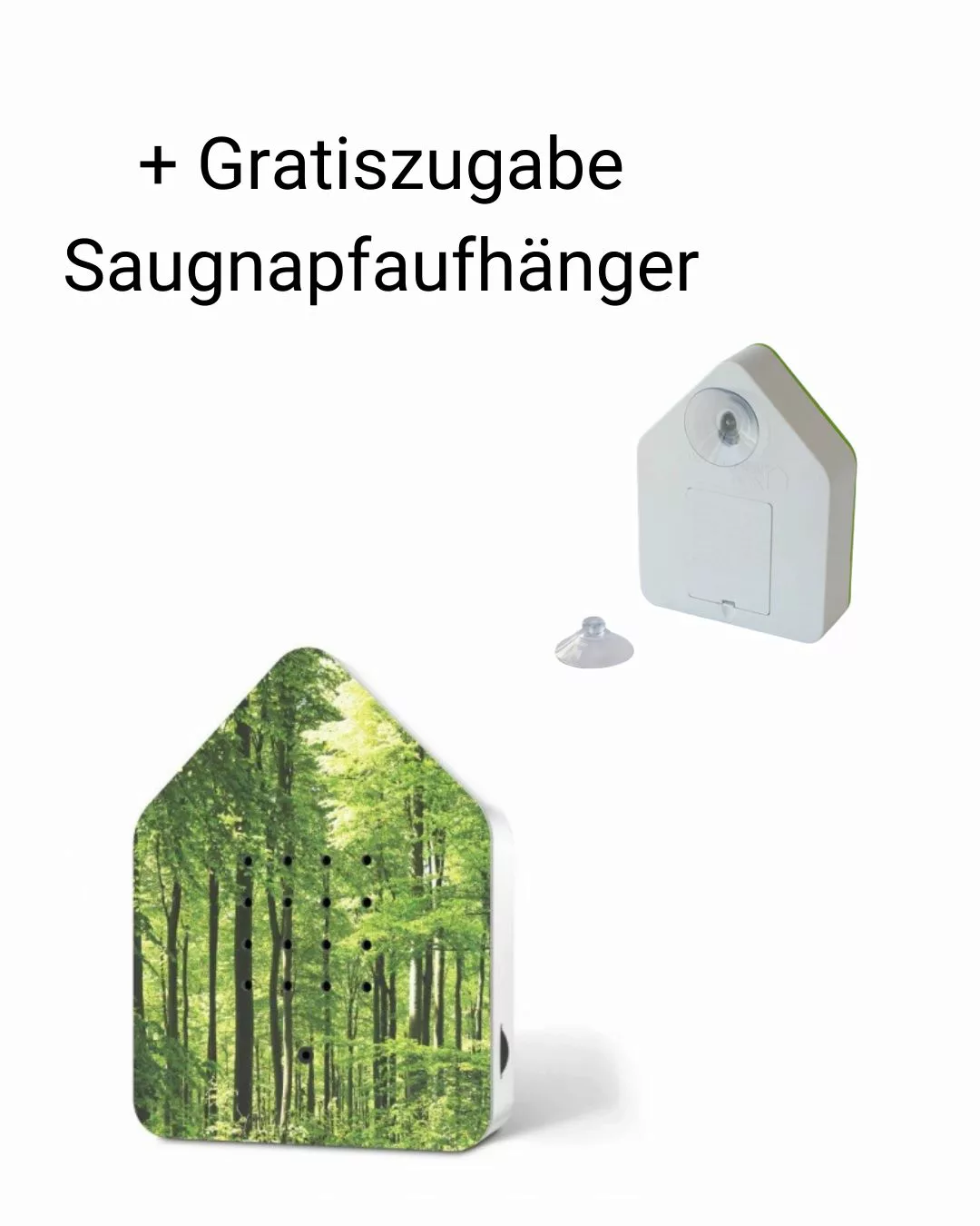 Zwitscherbox Plexiglas Wald + Gratiszugabe Saugnapfaufhänger günstig online kaufen