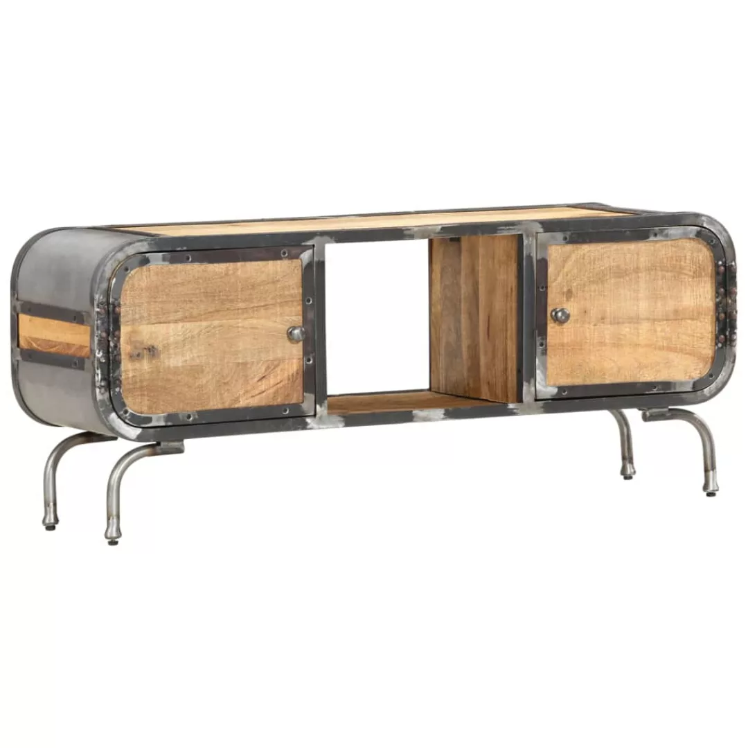 Vidaxl Tv-schrank 110x30x42 Cm Massivholz Mango günstig online kaufen