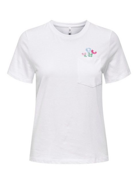 ONLY Kurzarmshirt ONLPOLLY LIFE REG S/S POCKET TOP BO günstig online kaufen