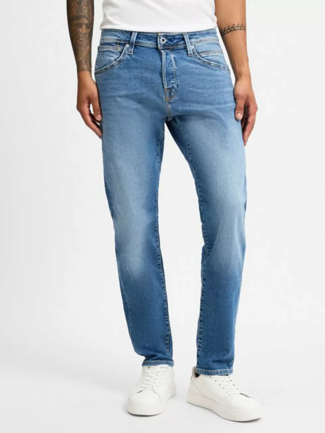 Jack & Jones Tapered-fit-Jeans JJMike günstig online kaufen